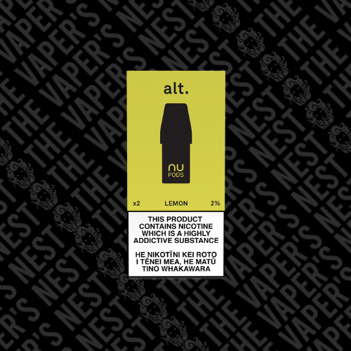 Alt Nu Pods Lemon 20mg/ml Nicotine Strength