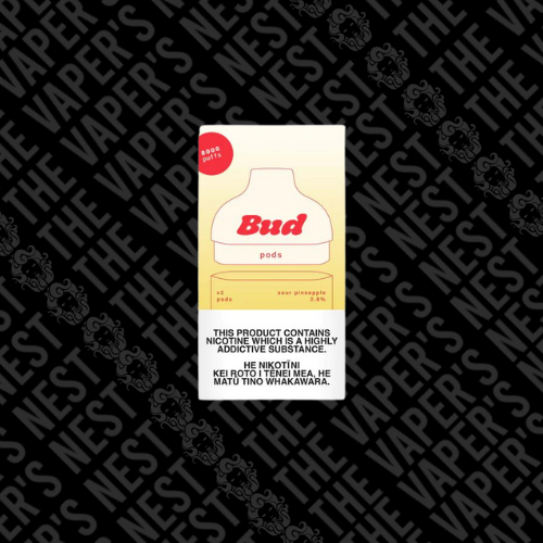 Bud 2 Pods Sour Pineapple 2.8% Nicotine